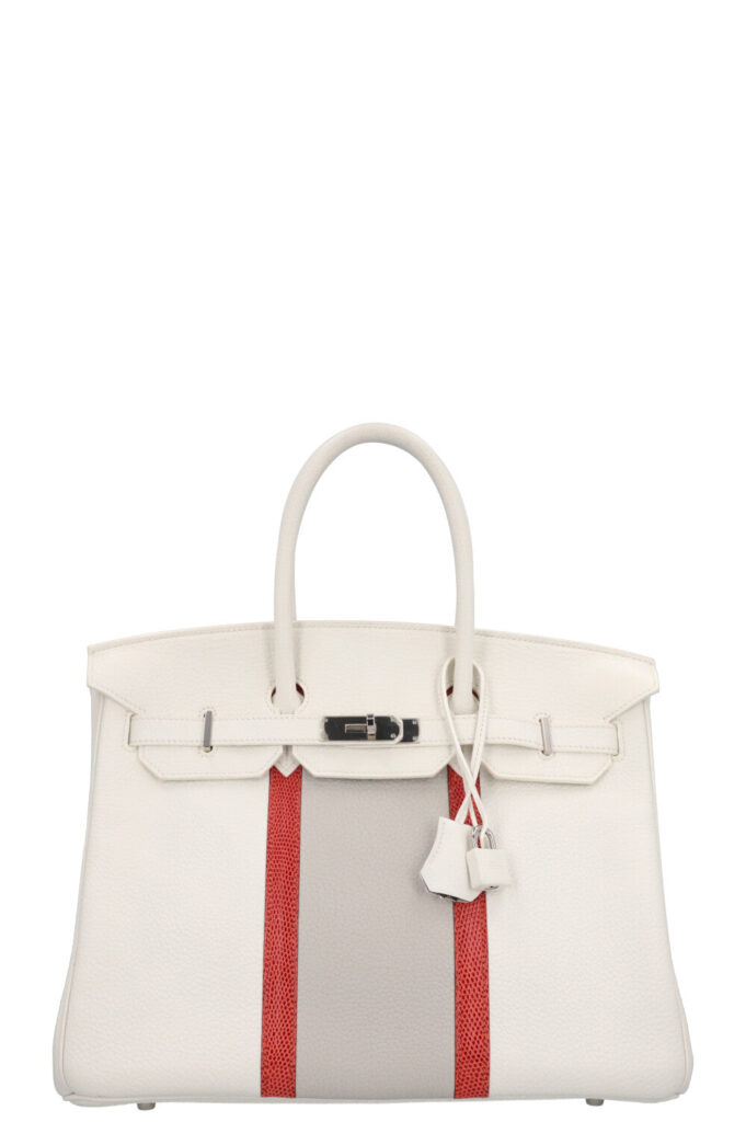 HERMÈS Birkin 35 Club Clemence Blanc - Product Image 2