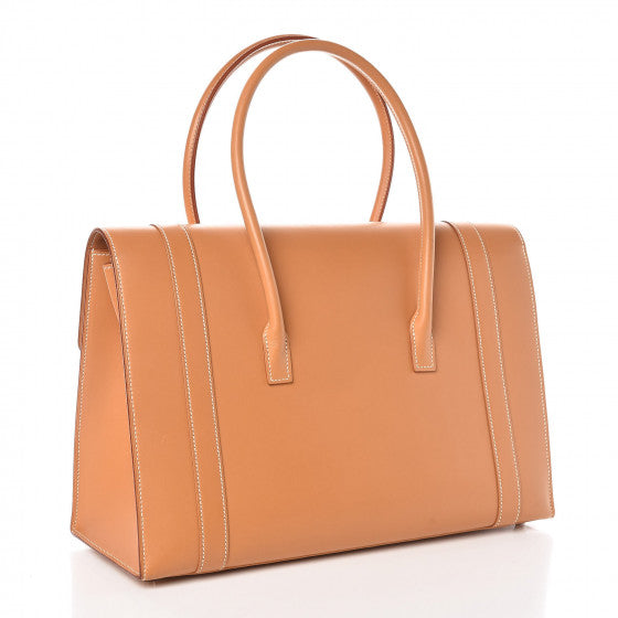 HERMÈS Vache Natural Drag Bag 37 | Studio Nafay