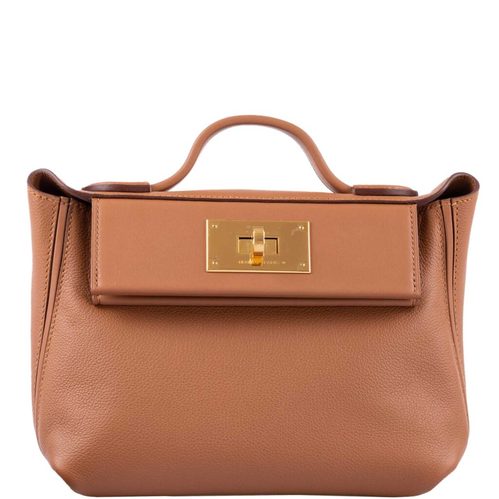 Hermes 24/24 21 Gold Evercolor and Swift Leather Gold Hardware -, Z - Product Image 2