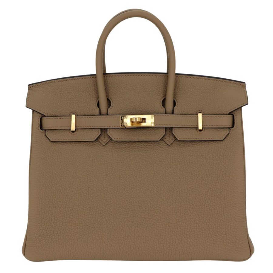 Hermes25cm Birkin Beige Marfa Togo Leather Gold Hardware | Studio Nafay