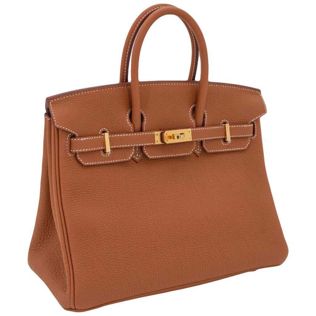 Hermes25cm Birkin Gold Togo Leather Gold Hardware - Product Image 2