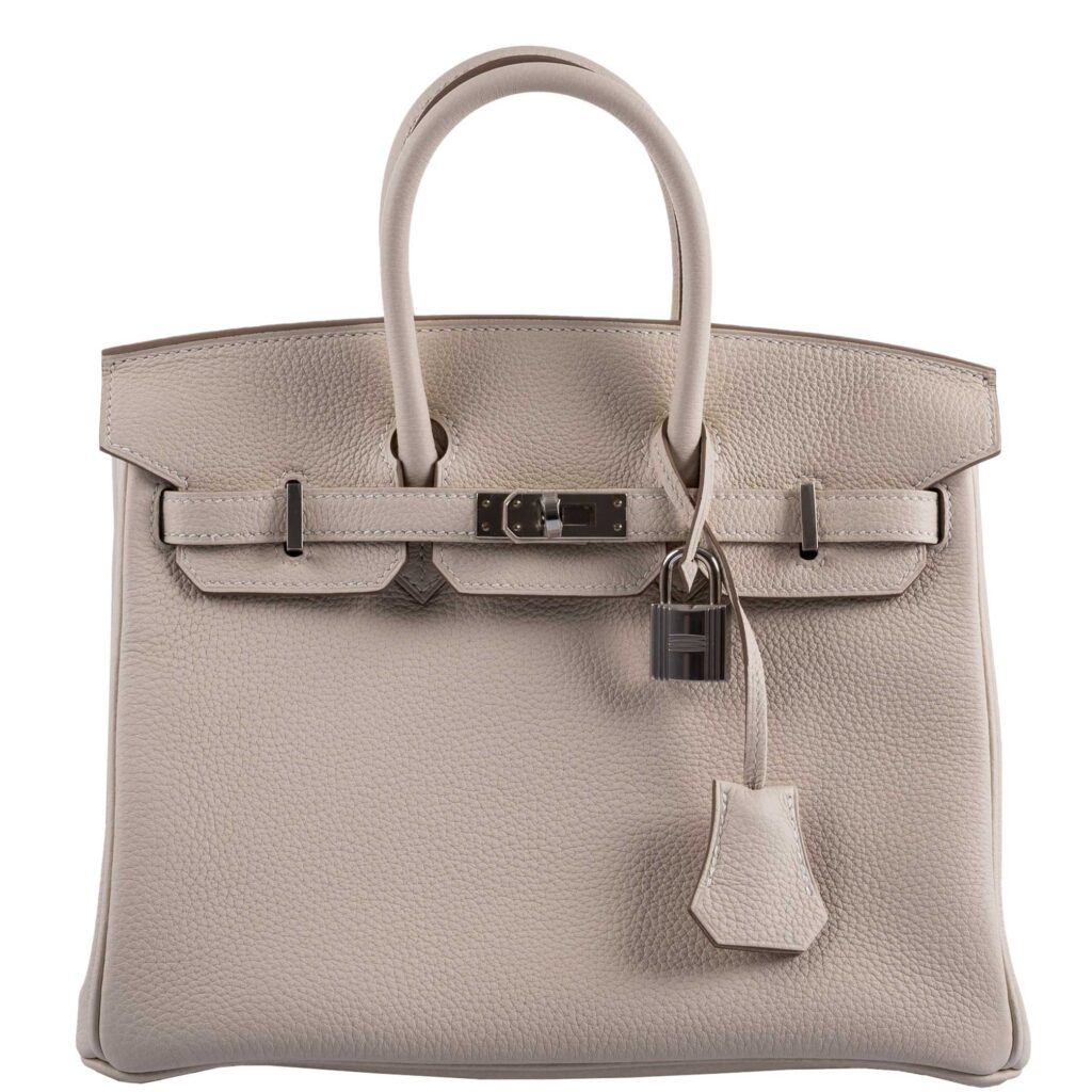 Hermes Birkin 25 Craie Togo Palladium Hardware -, Y - Product Image 2