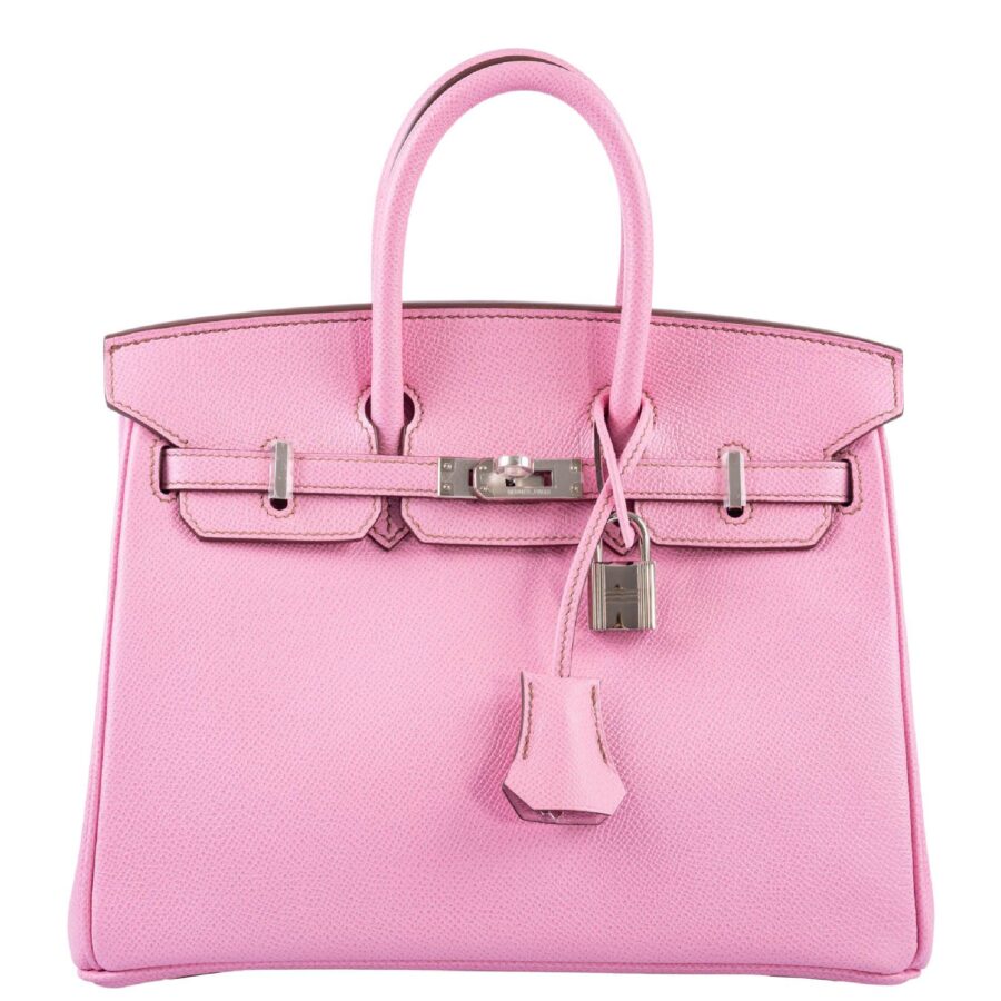 HermesBirkin 25 HSS Bubblegum Pink 5P Epsom with Palladium Hardware | Studio Nafay