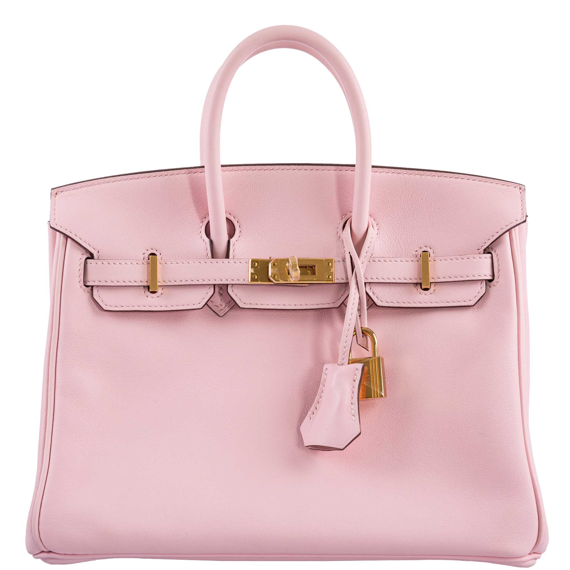 Hermes Birkin 25 Rose Sakura Swift leather Gold Hardware -, T