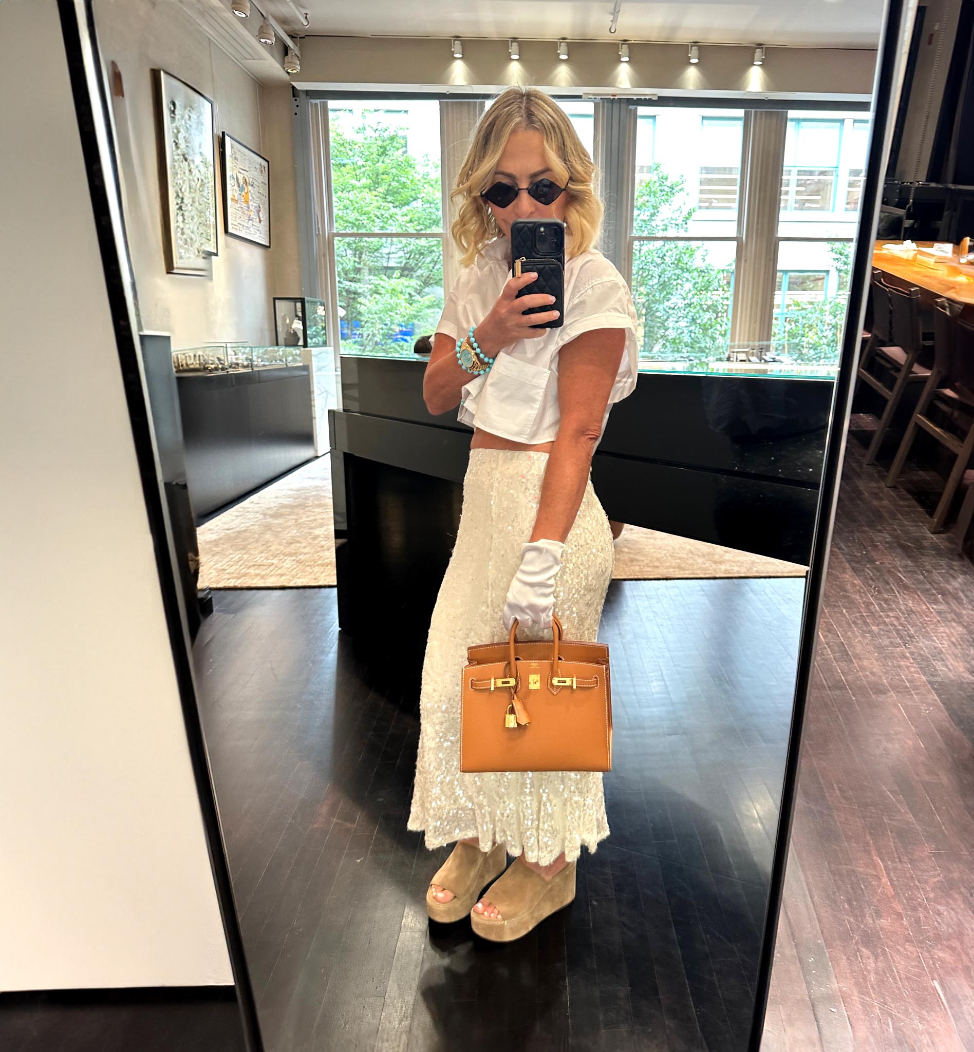 HermesBirkin 25 Sellier Gold Epsom Gold Hardware
