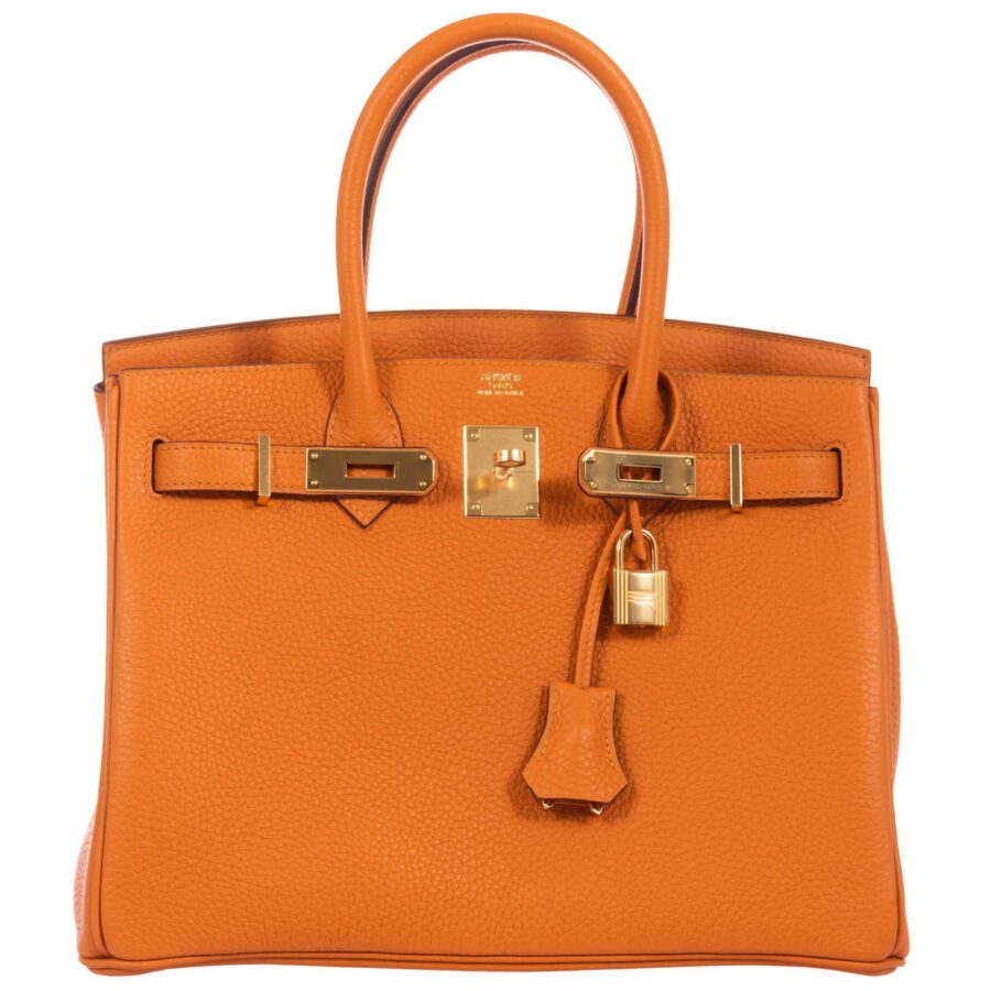 HermesBirkin 30 Abricot (Apricot) Togo Gold Hardware | Studio Nafay