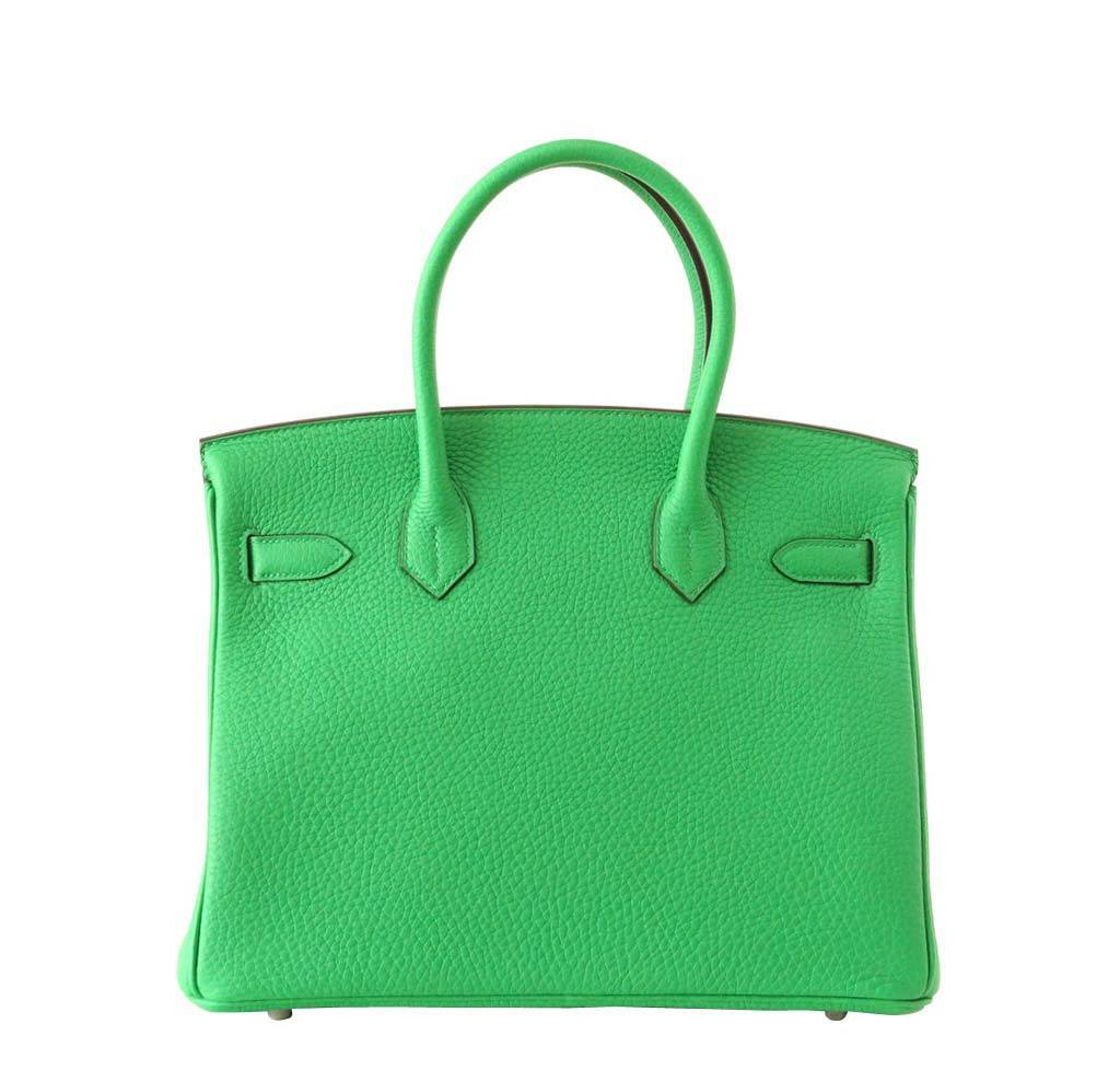 HermesBirkin 30 Bamboo PHW