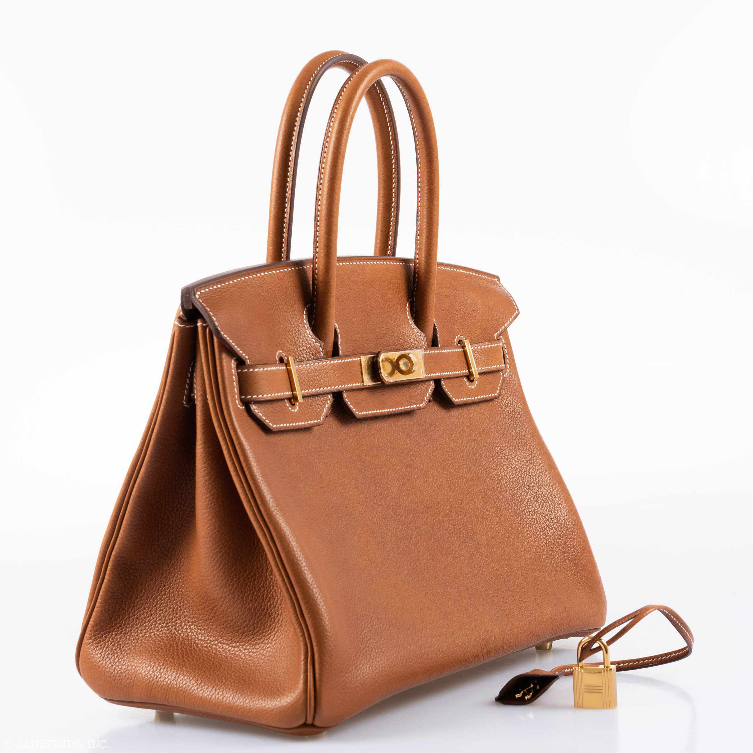 HermesBirkin 30 Barenia Faubourg Gold Hardware -, D