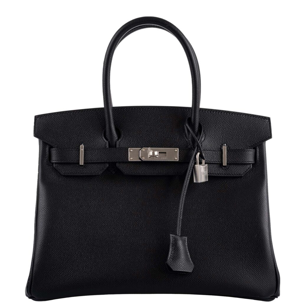 Hermes Birkin 30 Black Epsom Palladium Hardware -, Y - Product Image 2