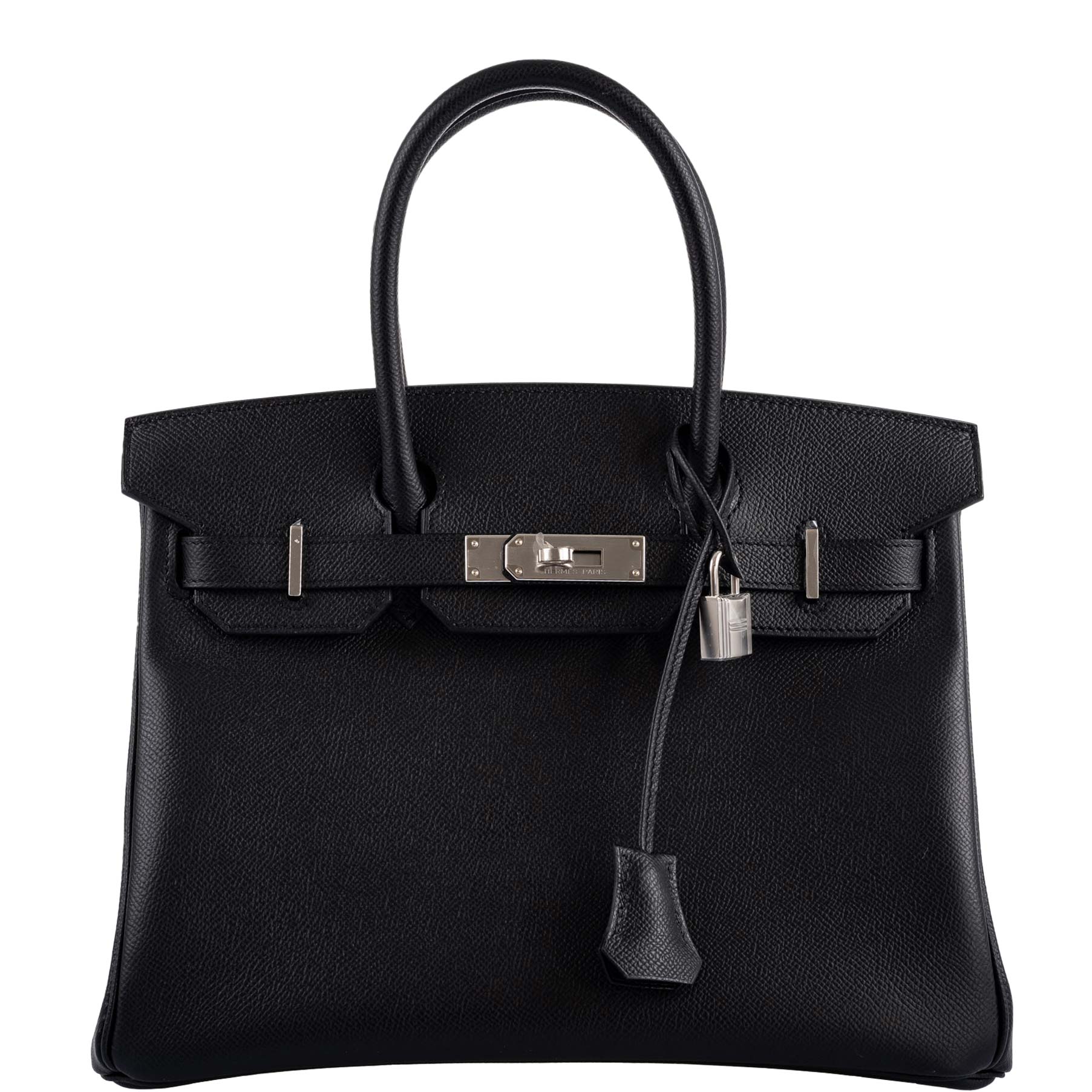 Hermes Birkin 30 Black Epsom Palladium Hardware -, Y