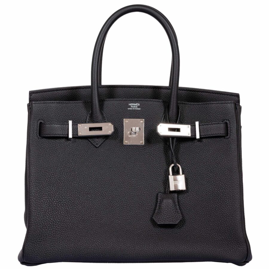 HermesBirkin 30 Black Togo Palladium Hardware | Studio Nafay