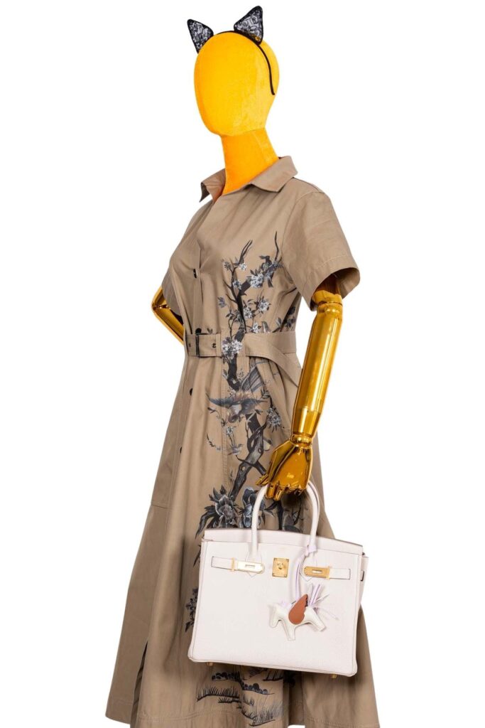 HermesBirkin 30 Craie Togo with Gold Hardware - Product Image 2