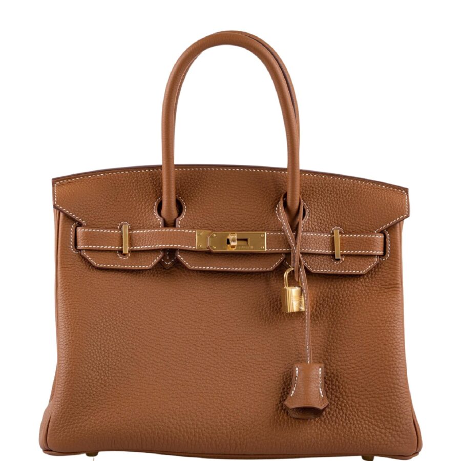 HermesBirkin 30 Gold Togo Gold Hardware | Studio Nafay