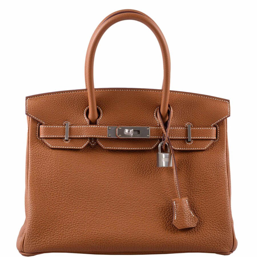 HermesBirkin 30 Gold Togo Palladium Hardware -, D | Studio Nafay
