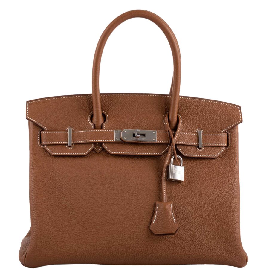 HermesBirkin 30 Gold Togo with Palladium Hardware -, Y | Studio Nafay