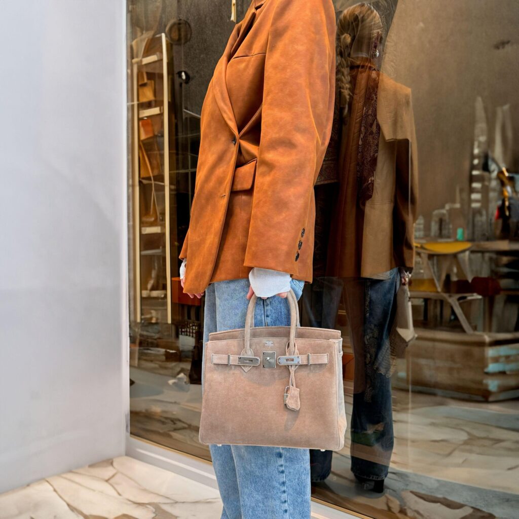 HermesBirkin 30 Gris Perle Doblis Palladium Hardware - Product Image 2
