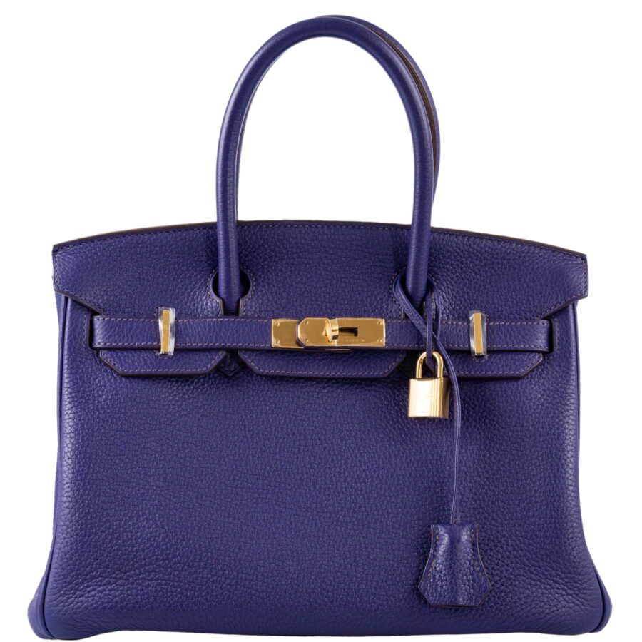 HermesBirkin 30 Iris Togo with Gold Hardware | Studio Nafay