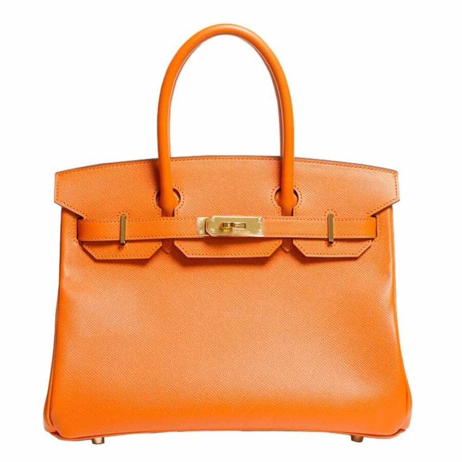 HermesBirkin 30 Bag Orange GHW | Studio Nafay
