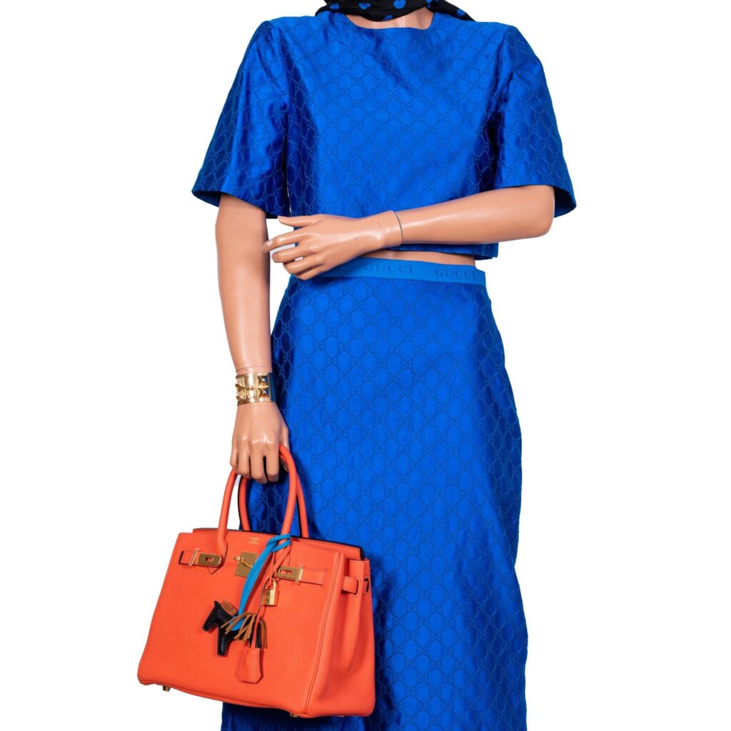 HermesBirkin 30 Orange Poppy Togo Gold Hardware -, A - Product Image 2