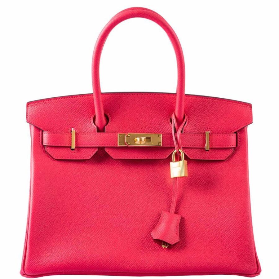HermesBirkin 30 Rose Extreme Epsom Gold Hardware -, Y | Studio Nafay