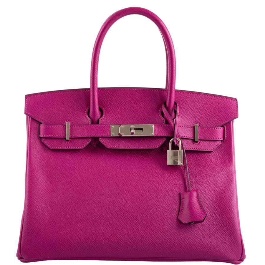 HermesBirkin 30 Rose Pourpre Epsom with Palladium Hardware -, C | Studio Nafay