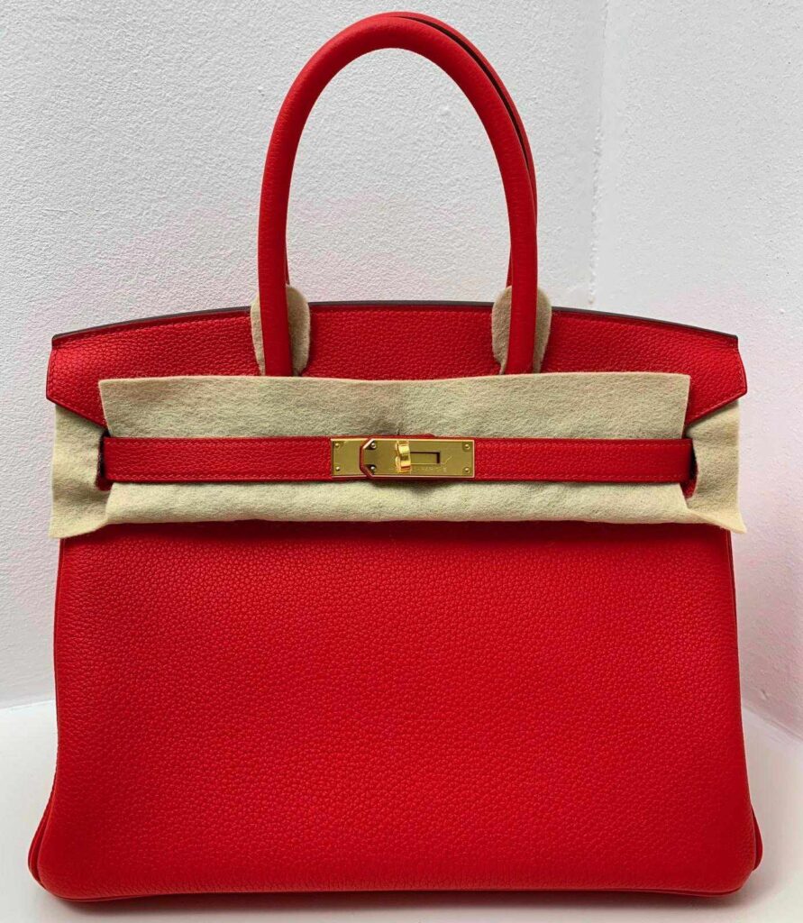 HermesBirkin 30 Rouge Coer Togo GHW | Studio Nafay