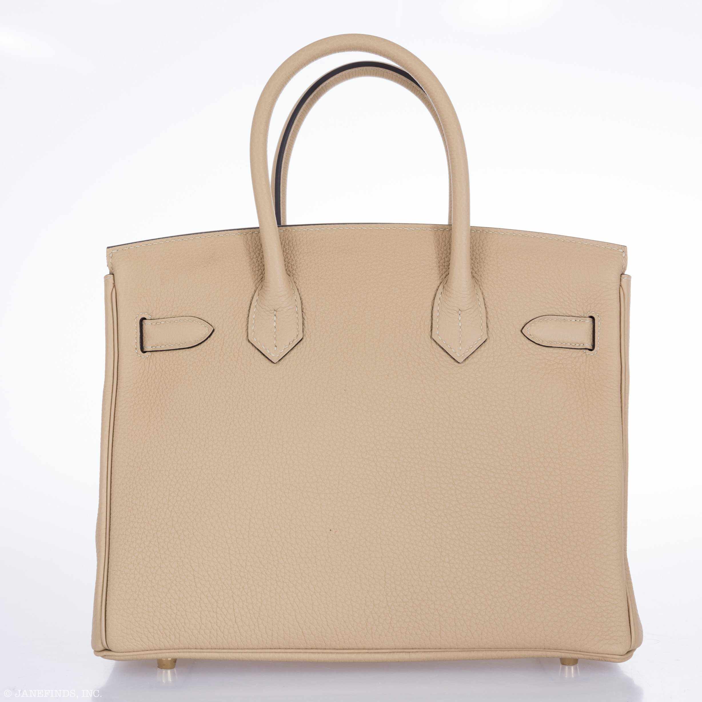 HermesBirkin 30 Trench Togo Gold Hardware