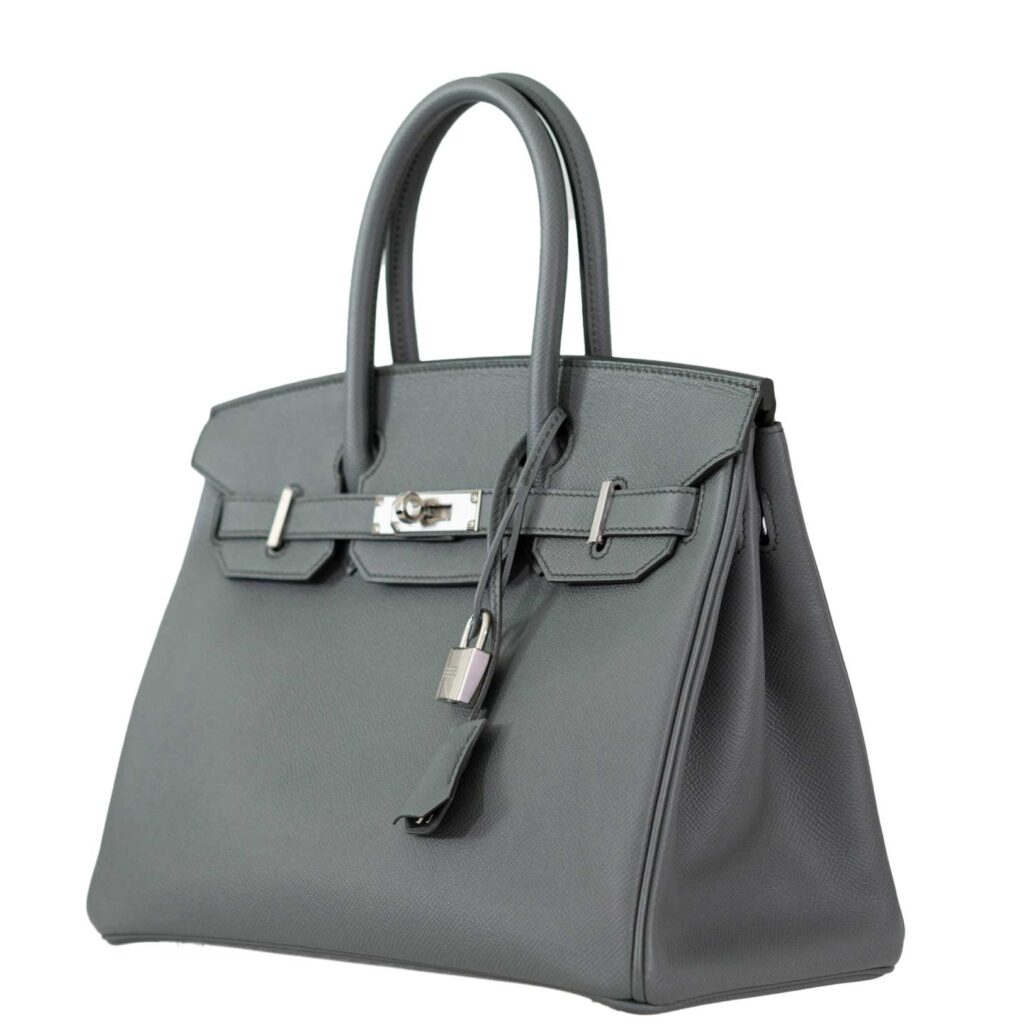 HermesBirkin 30 Vert Amande Epsom with Palladium Hardware -, D - Product Image 2