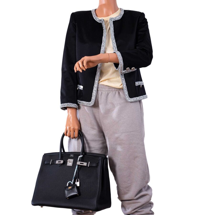 Hermes Birkin 35 Black Togo Palladium Hardware -, A | Studio Nafay