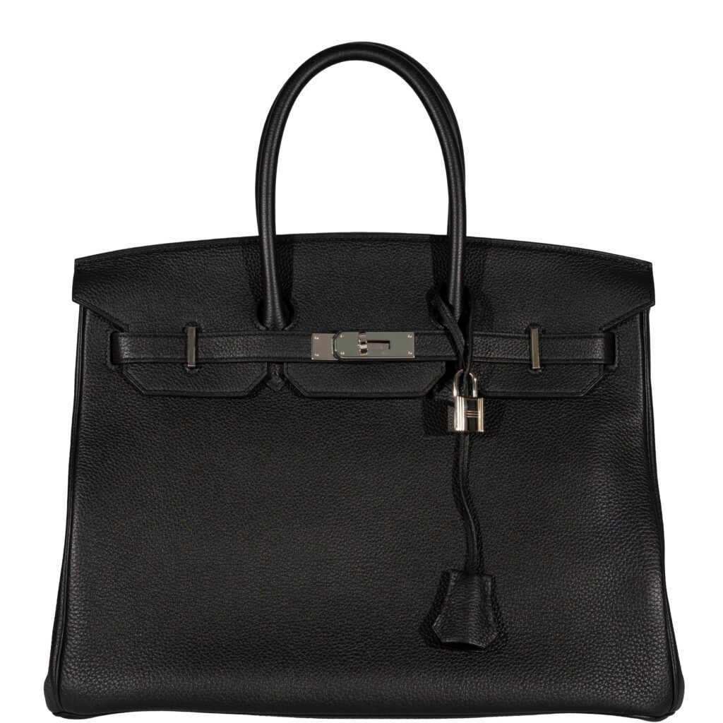 Hermes Birkin 35 Black Togo Palladium Hardware -, A - Product Image 2
