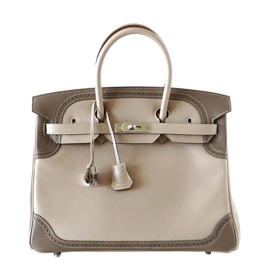 HermesBirkin 35 Bag Ghillies - Limited Edition | Studio Nafay
