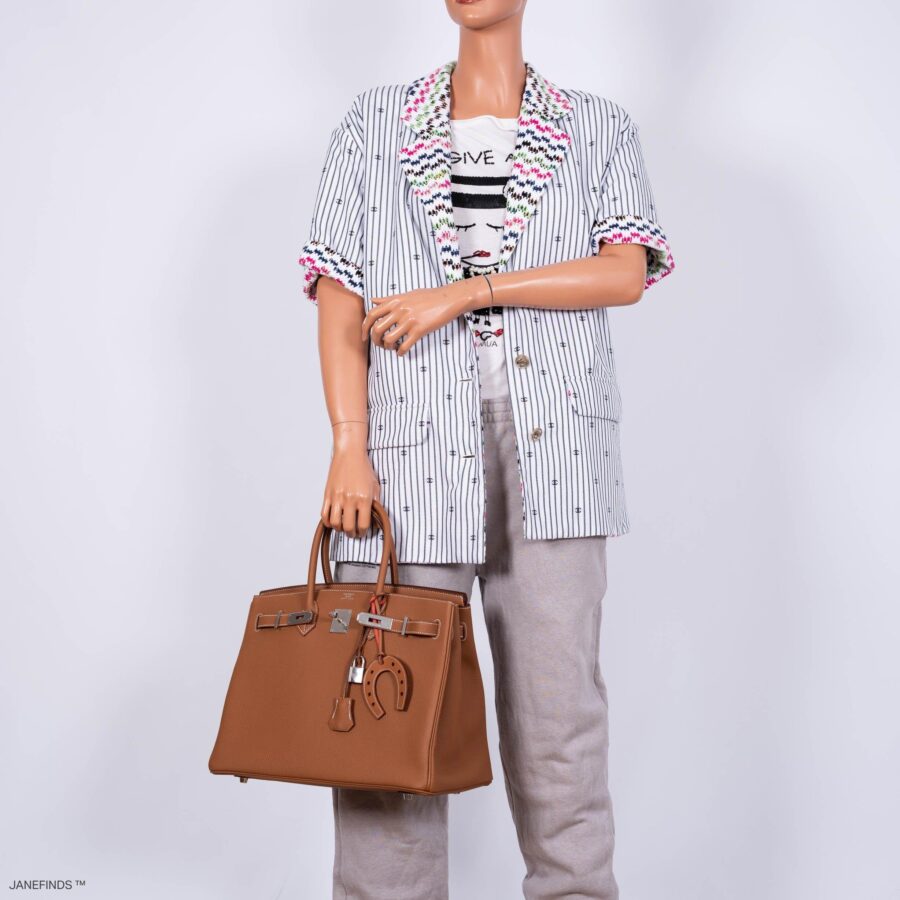 Hermes Birkin 35 Gold Togo with Palladium Hardware -, Y | Studio Nafay