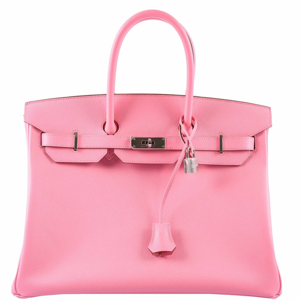 Hermes Birkin 35 Rose Confetti Epsom Palladium Hardware -, T - Product Image 2