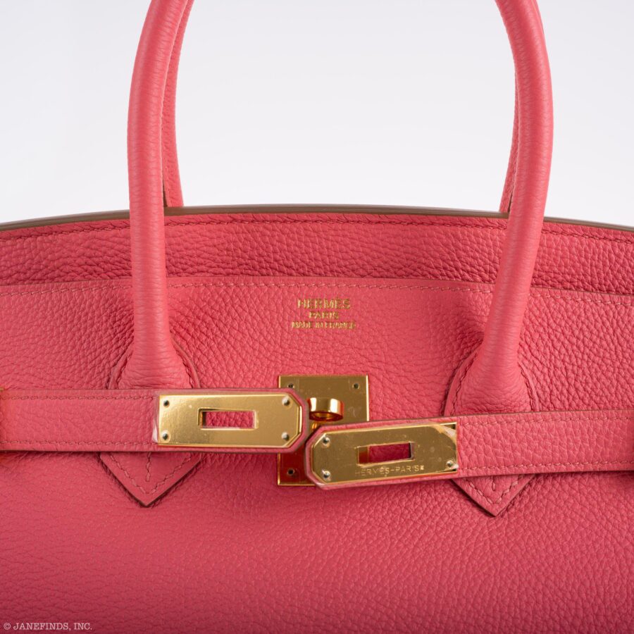 Hermes Birkin 35 Rose Lipstick Togo Gold Hardware -, Q Square | Studio Nafay