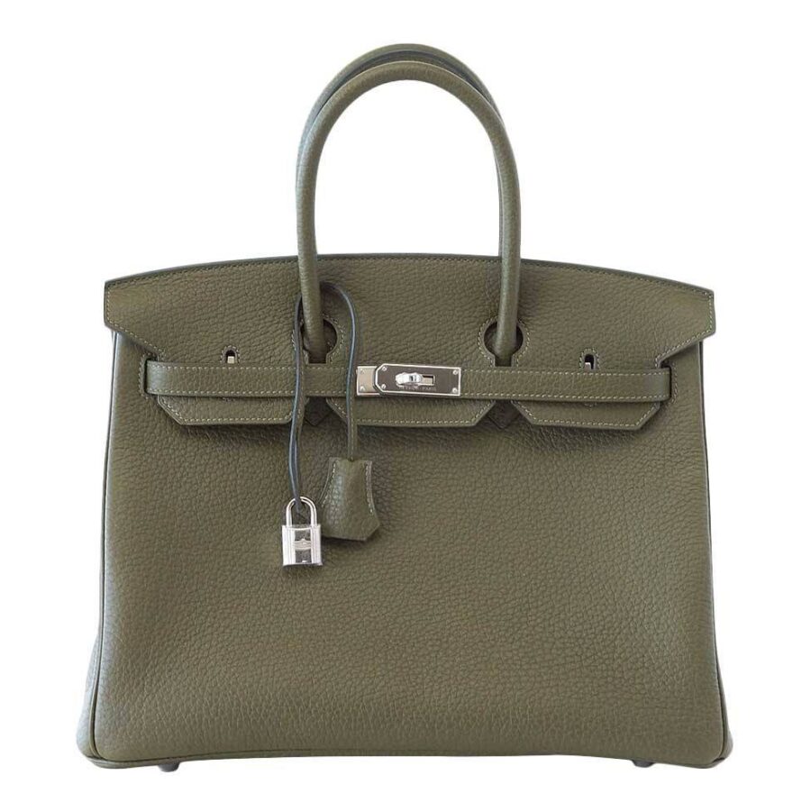 HermesBirkin 35 Vert Veronese Fjord Bag | Studio Nafay
