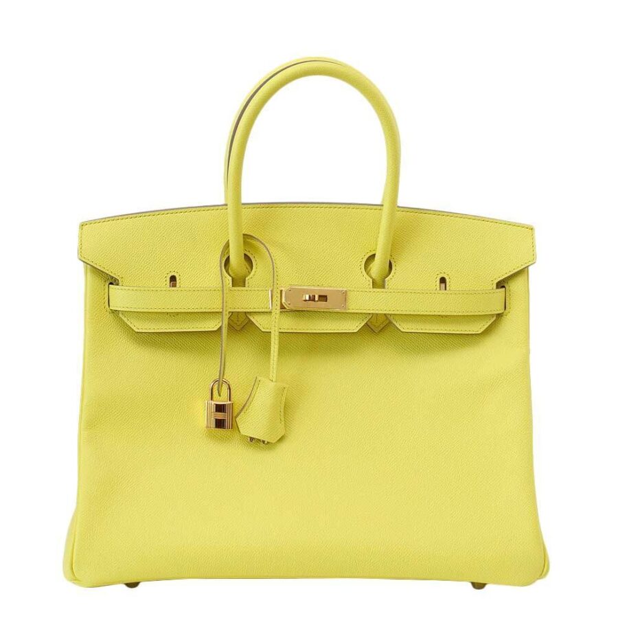 HermesBirkin 35 Souffre Yellow Bag | Studio Nafay