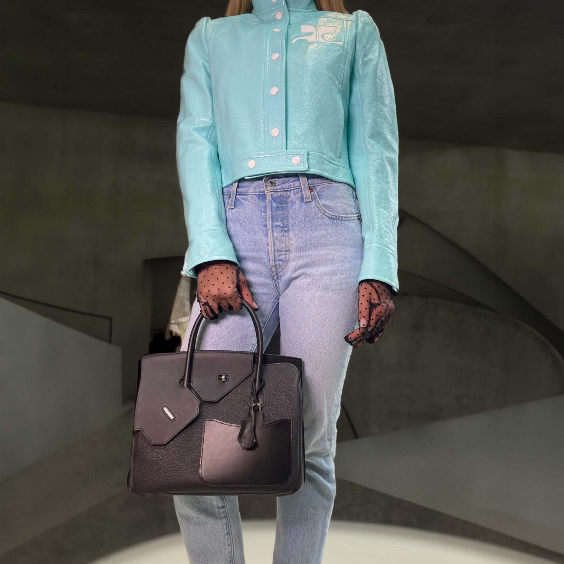 HermesBirkin en Desordre Black Togo and Swift Palladium Hardware