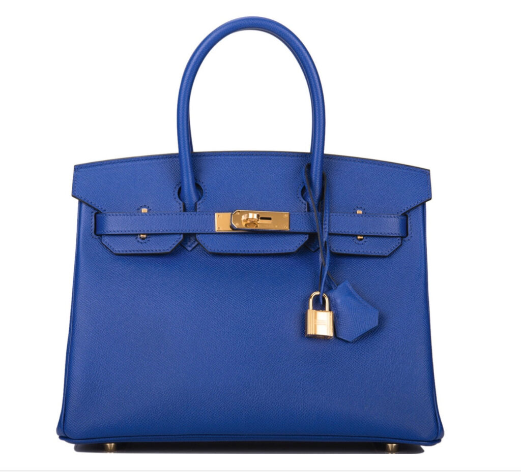 HERMÈS BIRKIN 30 EPSOM LEATHER ELECTRIC BLUE - Product Image 2