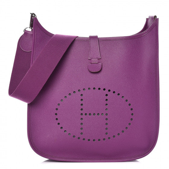 HERMÈS Epsom Evelyne III GM Anemone
