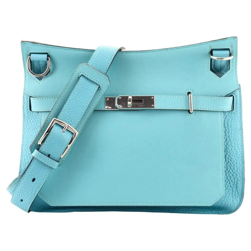 HERMÈS JYPSIERE 28 CLEMENCE & SWIFT LEATHER SHOULDER BAG - Product Image 2