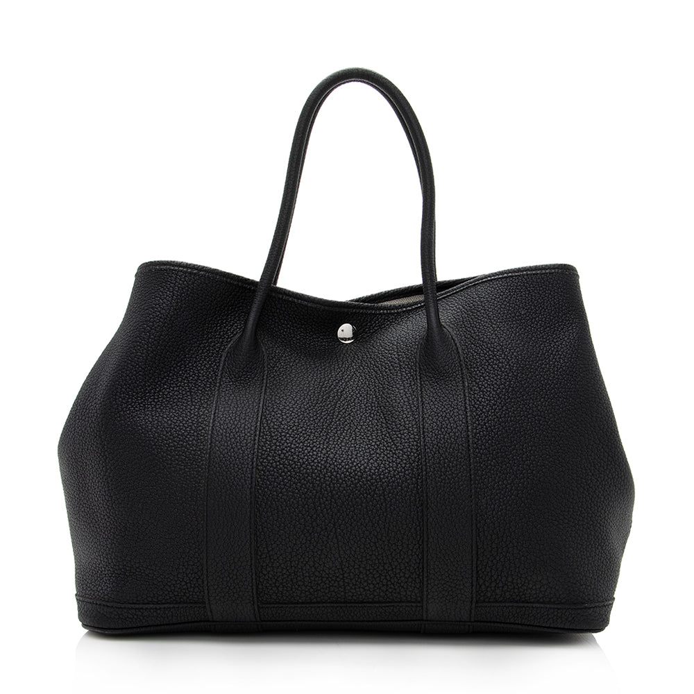 Luxury Hermes Negonda Leather Garden Party 36mm Tote