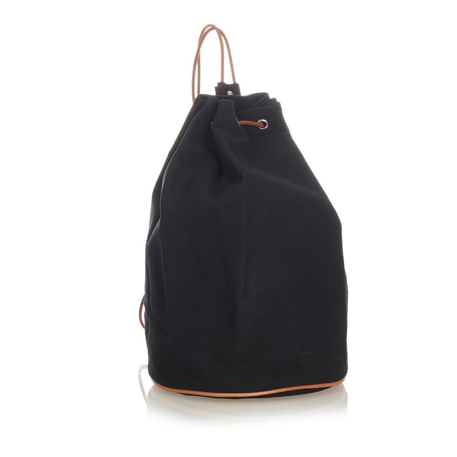 Luxury Hermes Polochon Mimile Canvas Backpack | Studio Nafay