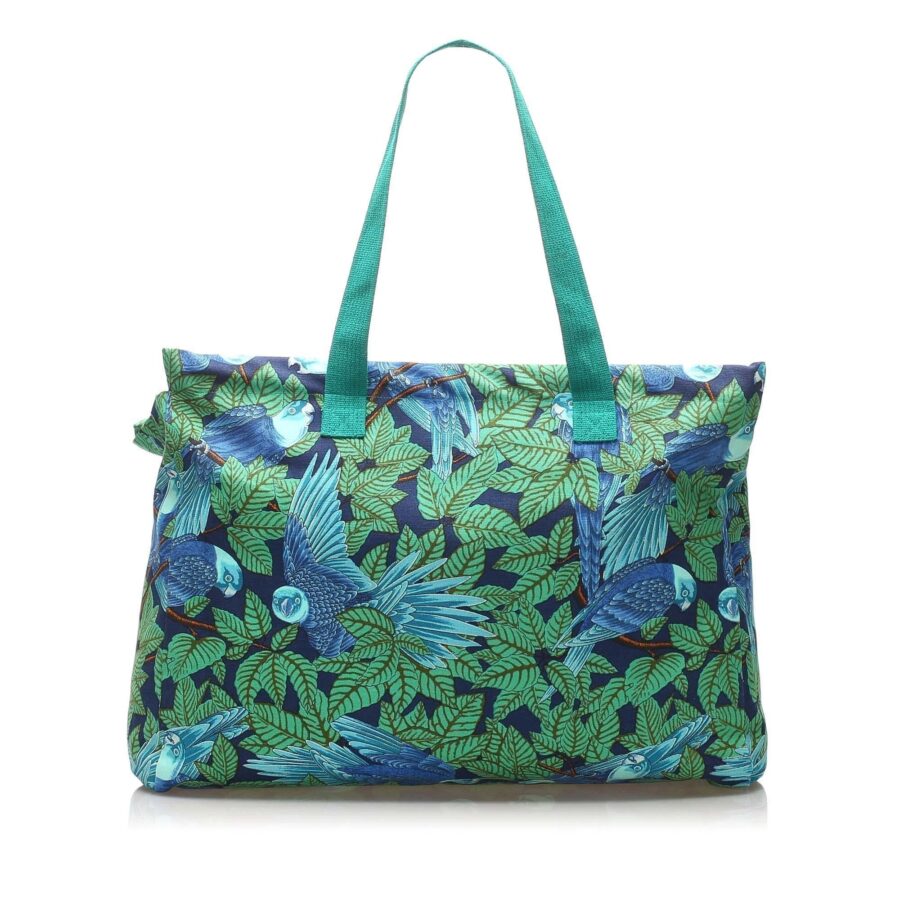 Luxury Hermes Printed Canvas Tote Bag | Studio Nafay