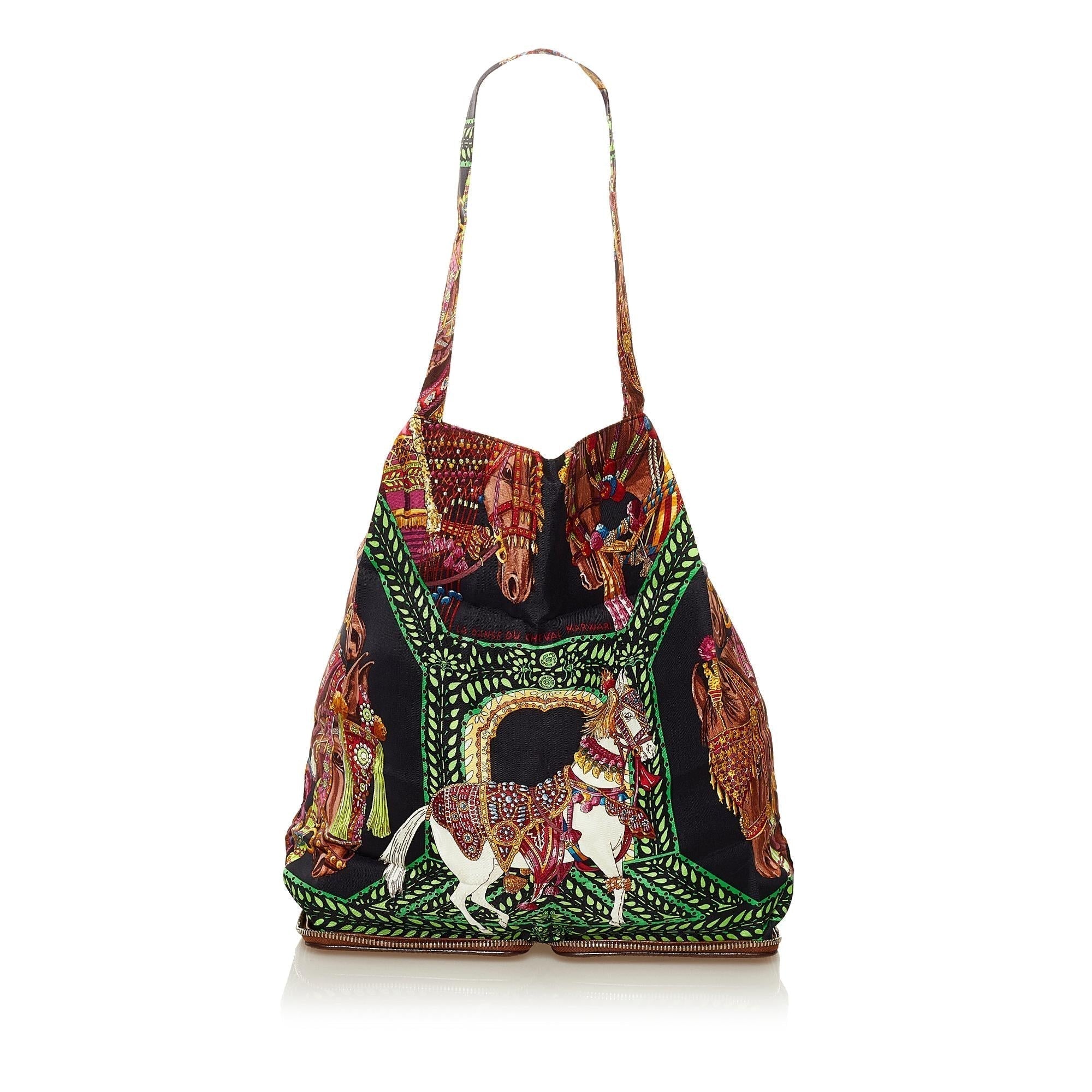 Luxury Hermes Silky Pop Tote