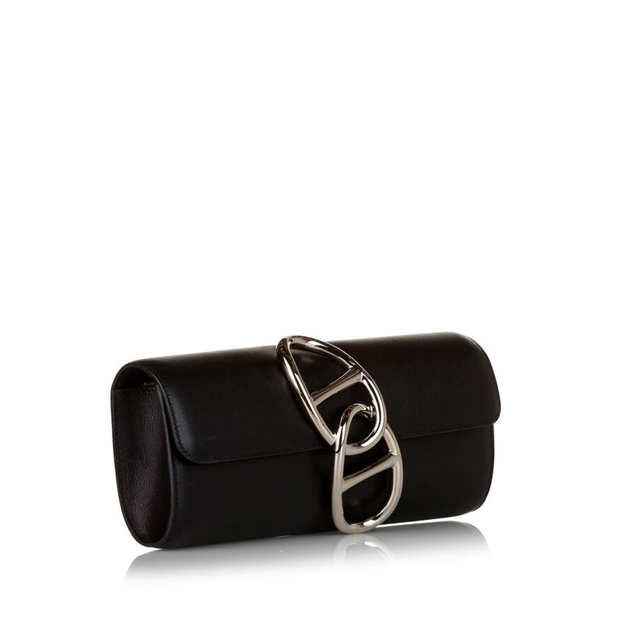 Luxury Hermes Tadelakt Egee Clutch Bag | Studio Nafay