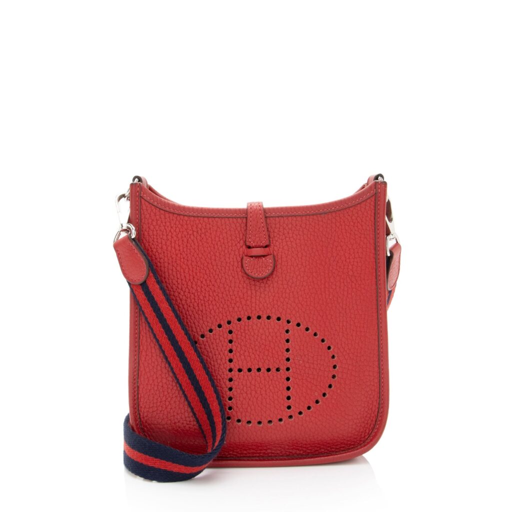 Luxury Hermes Taurillon Clemence Evelyne TPM Shoulder Bag - Product Image 2