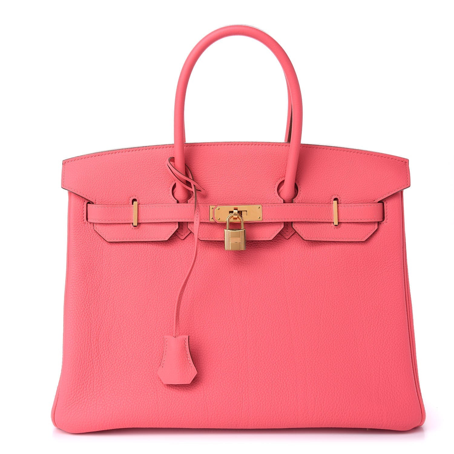 HERMÈS TOGO BIRKIN 35 ROSE LIPSTICK