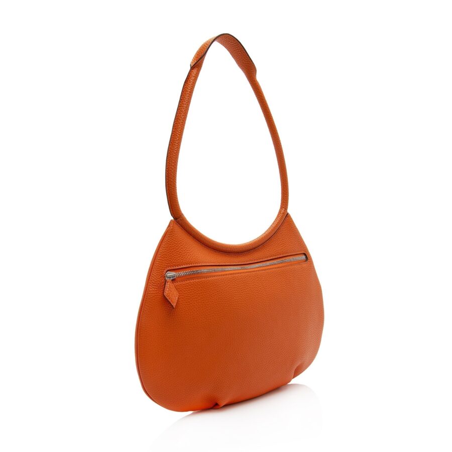Luxury Hermes Togo Cacahuete Shoulder Bag | Studio Nafay