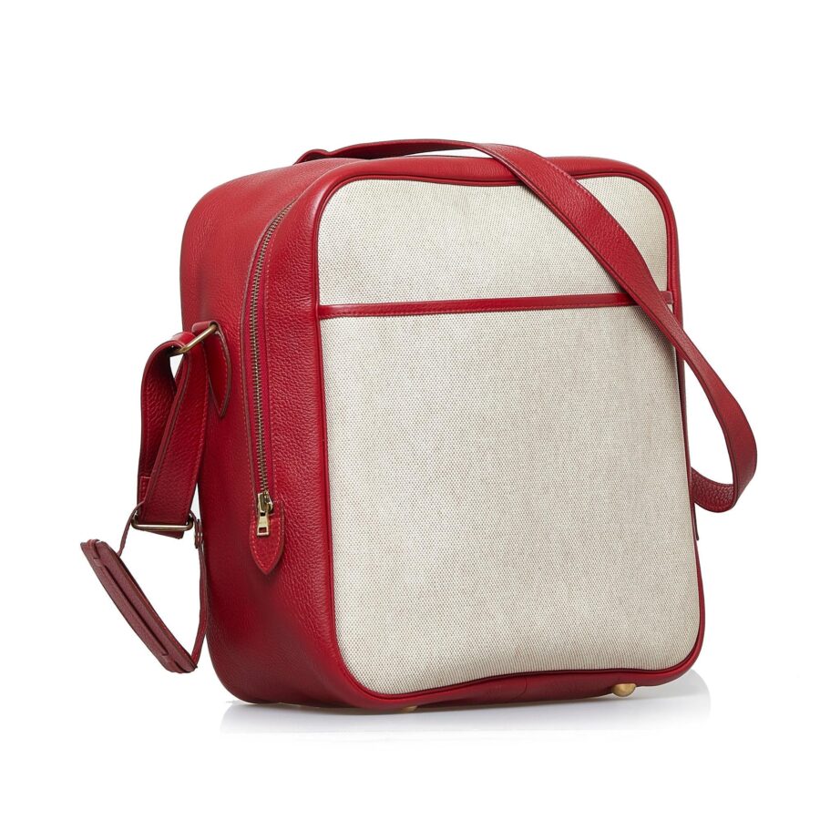 Luxury Hermes Toile Victoria Messenger Bag | Studio Nafay