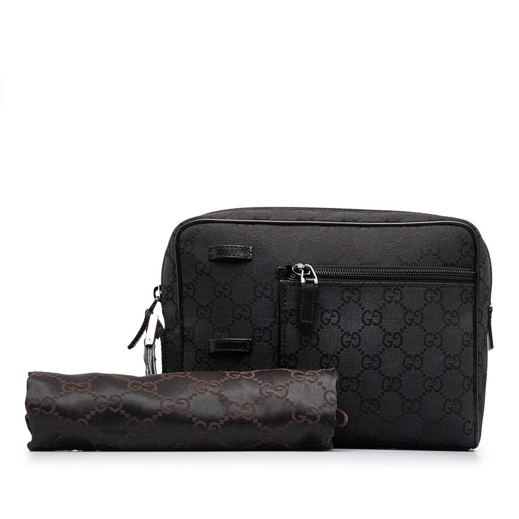 Gucci Clutch Black GG Canvas - Product Image 2